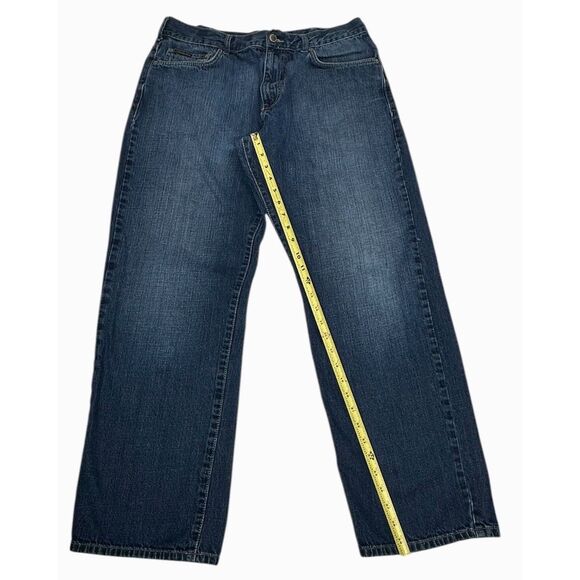 Calvin Klein Easy Fit Relaxed Straight Dark Wash Denim Jeans Men’s Size 36x30 - Picture 9 of 9